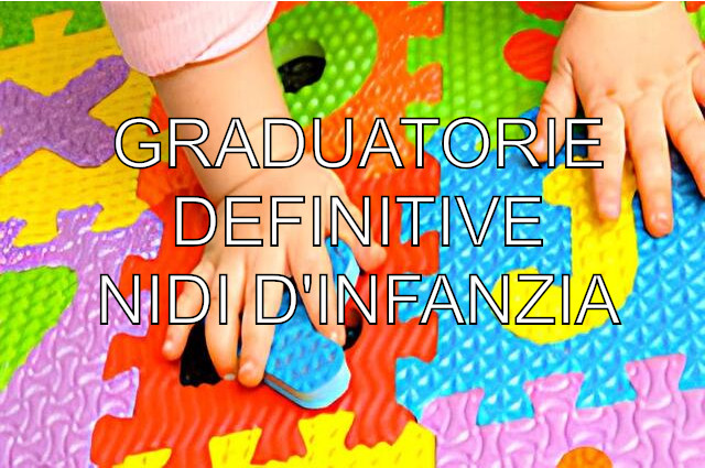 Graduatorie definitive nidi