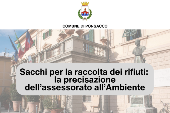 Sacchi rifiuti