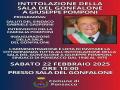 INTITOLAZIONE SALA DEL GONFALONE A GIUSEPPE POMPONI